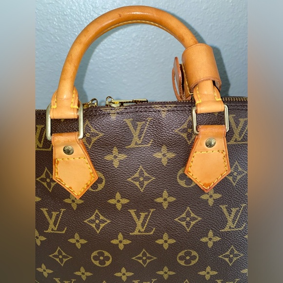 VINTAGE LOUIS VUITTON MONOGRAM ALMA PM BROWN LEATHER CANVAS SATCHEL/HANDBAG - Picture 15 of 16